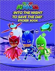 Wonder house PJ Masks Into the Night to save the day Colouring Book